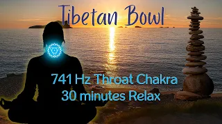 Solfeggio 741 Hz 30 mins Relax/Meditation, awakening, intuition, expressions, solutions