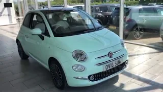 2016 16 Fiat 500 1.2 Lounge 3dr in Smooth Mint for sale at Thame Cars