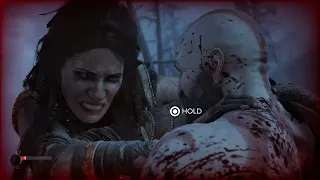 Fails QTE Freya kill kratos - God of War Ragnarök