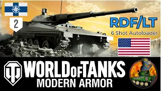 RDF/LT II U.S. CW ERA 2 Light Tank II 6 Shot Autoloader II World of Tanks Modern Armour II WoTC