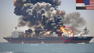 IRAN WITHOUT THE RED BUTTON! NATO coalition planes destroyed a ship carrying Houthi nuke Warheads!
