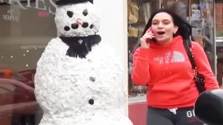 El Hombre de Nieve Regresa a Filadelfia: Las Reacciones Más Divertidas