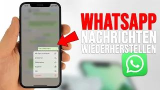 Gelöschte WhatsApp Chats & Nachrichten wiederherstellen iPhone [2022]