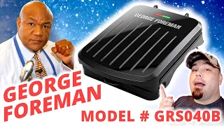 George Foreman Grill - Unboxing & Review (Model # GRS040B)
