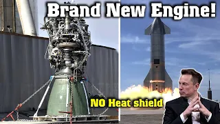 Elon Musk disclosed the next generation Raptor engine, doesn't need heat shield!