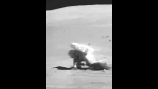 Dark footage- Astronauts falling on Moon ! #original #nasa #moon