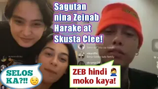 LIVE NA SAGUTAN NINA ZEINAB HARAKE AT SKUSTA CLEE! (Skusta Clee Hinamon Si Zeinab!) | TeamBaL