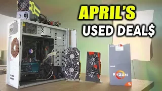 A USED Ryzen 5 2600...?! "SURE" (April's USED PC Parts Hunt)