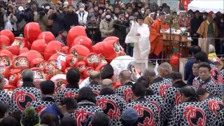 前橋初市　ダルマお焚き上げ （八幡宮）　平２９年