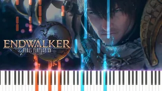 Footfalls - FFXIV: ENDWALKER Full Trailer Music (Piano Cover)