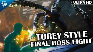 TOBEY STYLE Final Boss Fight vs Doc Ock and Cinematic Cutscenes | Marvel's Spider-Man PC Mods