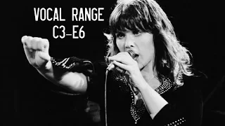 The Vocal Range of Ann Wilson