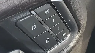 How to set up your Memory Seats in the 2022 Chevrolet Models