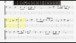 Beatles The   She Came in Through the Bathroom Window BASS GUITAR TABLATURE