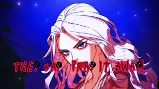 Nightcore//My enemy// lyrics// female version