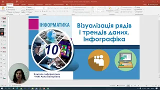 Інформатика, 10 клас  Візуалізація рядів і трендів даних  Інфографіка