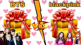 BTS vs Blackpink❤ | CHOOSE YOUR GIFT 🎁 ELIGE TU REGALO 🎁 | ESCOLHA SEU PRESENTE | 방탄소년단 vs 블랙핑크