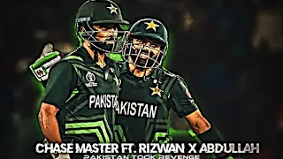 CHASE MASTER FT. RIZWAN X ABDULLAH SHAFIQUE || PAK VS SL STATUS || WORLD CUP 2023