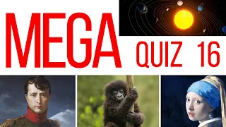 BEST ULTIMATE MEGA QUIZ | Game #16 | 100 Questions