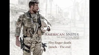 American Sniper (2014) / Five finger death punch - The end movie music video