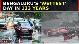 Record Breaking 111 Mm Rainfall In Bengaluru After 133 Years; Brings Along Traffic Woes | Top News
