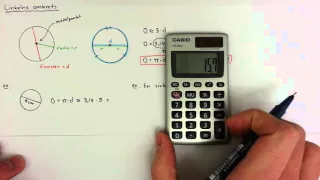 7 - Geometri - Cirkelns omkrets