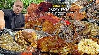 Viral na "CRISPY PATA" sa "PLASTIC SPOON" lang WASAK NA! SOBRANG LAMBOT! 5 Hours Pinapakuluan!