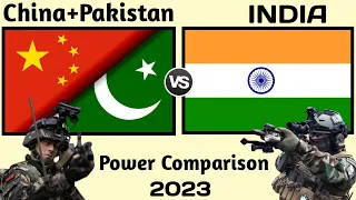 India vs China and Pakistan military power comparison 2023 | world military power | india vs China