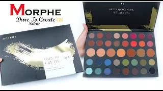 Morphe 39A Dare To Create Palette | SWATCHES