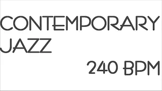 CONTEMPORARY JAZZ DRUM BACKING TRACK -240 BPM-