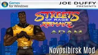 Street Of Rage Remake (Novosibirsk Mod) Прохождение за Adama