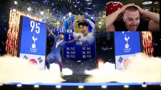 FIFA 카드깡에서 손흥민을 뽑았을 때 외국인들 반응모음 (국뽕)