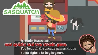 Sneaky Sasquatch - new Update the new arcade, Cassette, music and secret cache #38