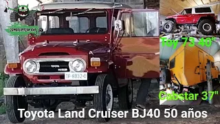 Toyota Land Cruiser BJ40 50 años, Cabstar 37", Toy 73 40", GR 37" #4x4 #offroad #zumbalacazan4x4
