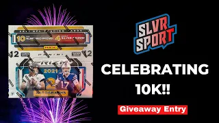 2021 Prizm Football Hobby Box - Ripping a $1,000 Box To Celebrate 10k!