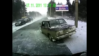 Russians car crash compilation 2011