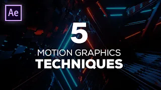 5 Motion Graphics Techniques for After Effects | After Effects Tutorial