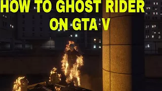 GTA V How To Ghost Rider