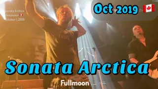 Sonata Arctica - Fullmoon @VENUE, Vancouver, Canada - October 1, 2019 - 4K LIVE