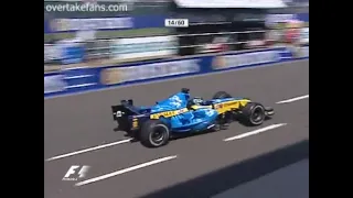 Pitstop Duel: Kimi Raikkonen vs Giancarlo Fisichella - 2005 British GP