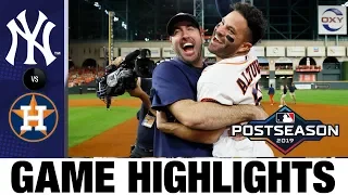 Jose Altuve's walk-off HR sends Astros to World Series in Game 6! | Yankees-Astros MLB Highlights