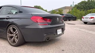 BMW 640i XDrive gran coupe Bootmod3 stage1 exhaust sound（exhaust is fully stork）