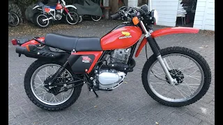 Restoration of 1979 Honda XL500S
