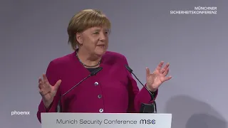 Münchner Sicherheitskonferenz - Rede von Bundeskanzlerin Merkel am 16.02.19