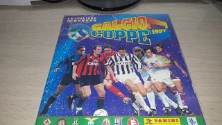 Panini COMPLETE Calcio Coppe 1996 - 1997 sticker album review.