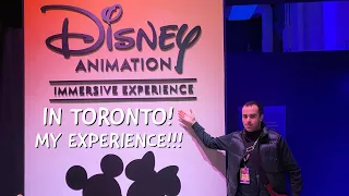 Disney Animation Immersive Experience in Toronto (Vlog!!!)