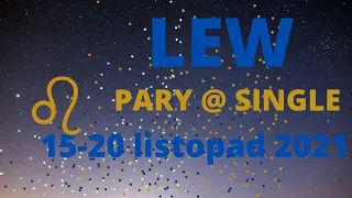 LEW ♌💥energia na nowy tydzień 15-20 Listopad 2021