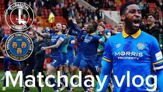 Shrewsbury staying up ole ole and vale go down as it all goes down at the valley with a few other 🏟s