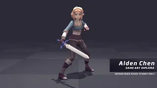 Alden Chen Showreel 2021 - Game Animation | 3dsense