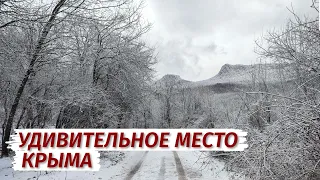 ТАЙНЫЙ КУРОРТ Крыма. Отдых в горах. Многоречье. Зимняя сказка.